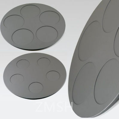 Placa de bandejas de carburo de silicio placas de bandejas de wafers de silicio para grabado ICP MOCVD Susceptor resistente al desgaste